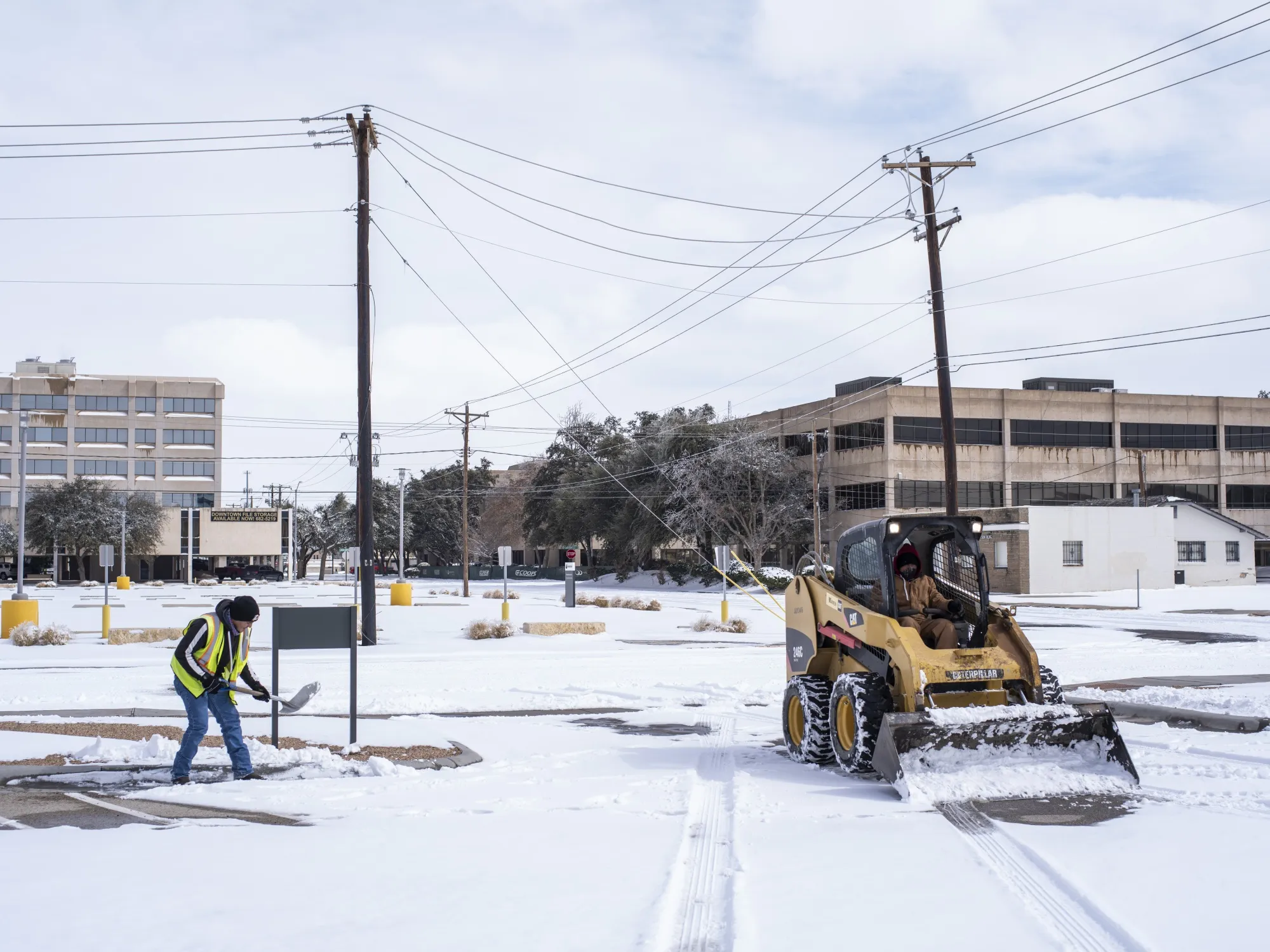 In Texas, the state grid operator has warned that there is an “unacceptable” risk of an emergency in a powerful winter storm.&nbsp;