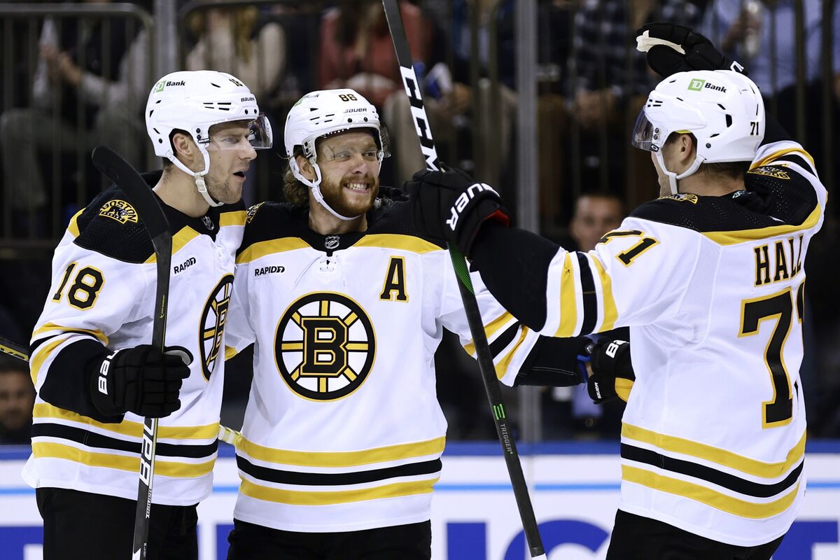 NHL Scores: Taylor Hall scores first for Bruins, Igor Shesterkin a