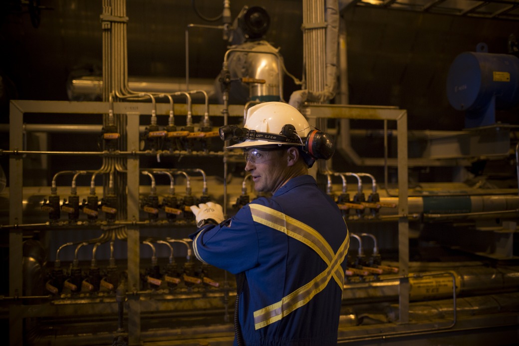 Operations At A Cenovus Energy Oil Production Facility
