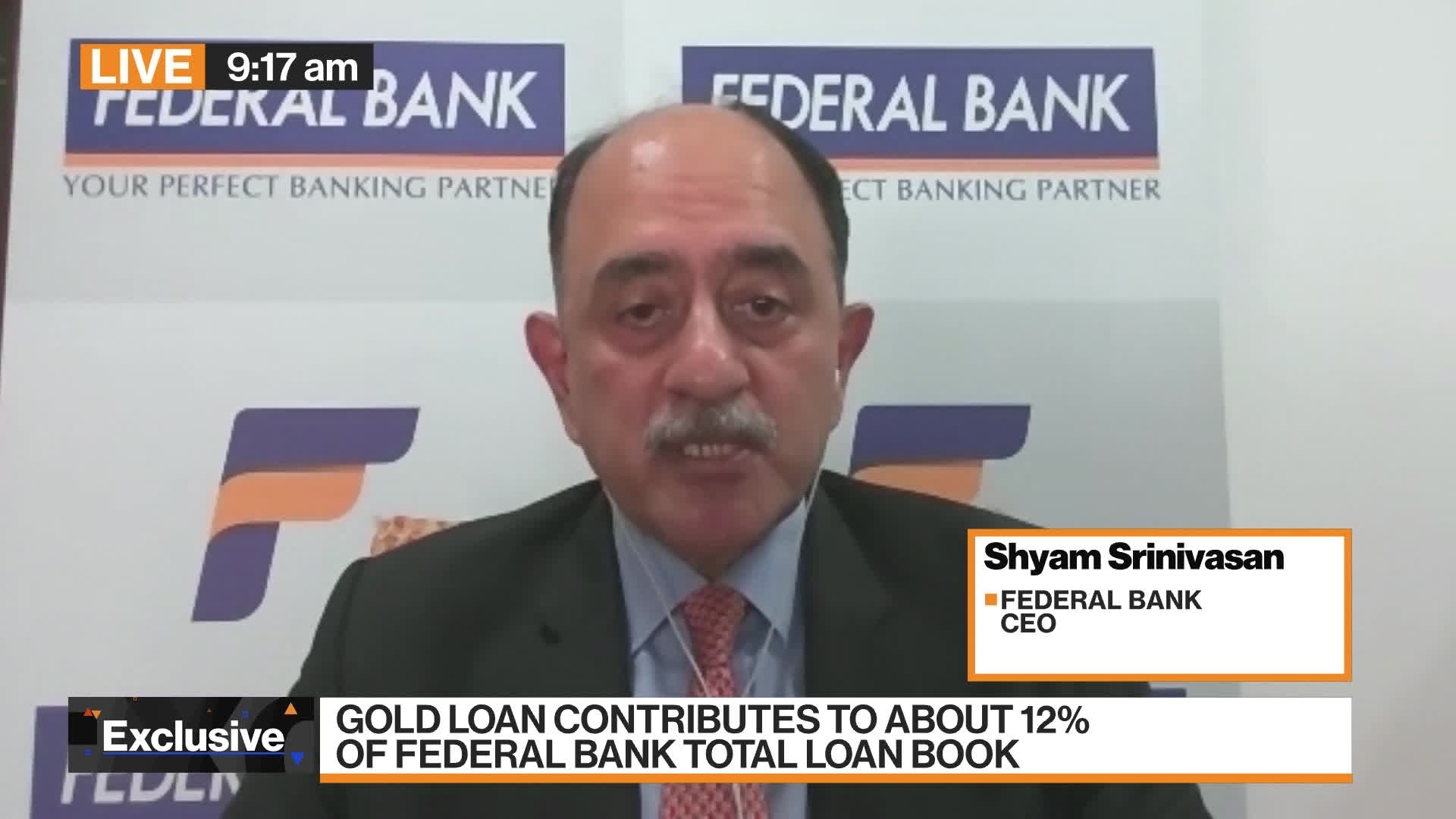 Watch Federal Bank CEO Shyam Srinivasan On Growth Plans, Strategy ...