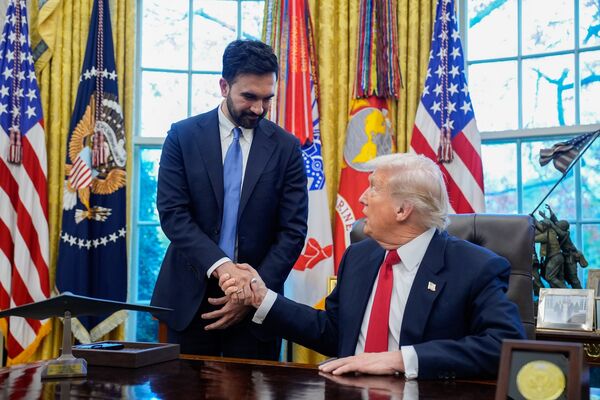 President Trump Meets New York Mayor-Elect Mamdani At White House