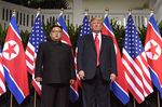 トランプ大統領と金正恩委員長