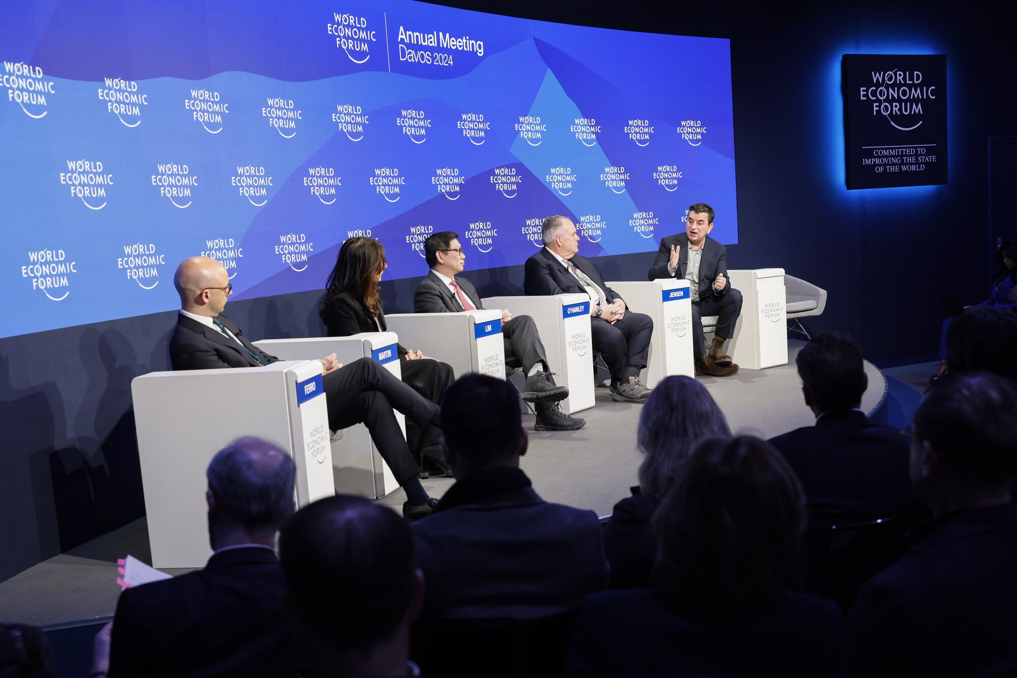Davos 2024 Bridgewater’s Jensen Says Assets Priced for Perfection a