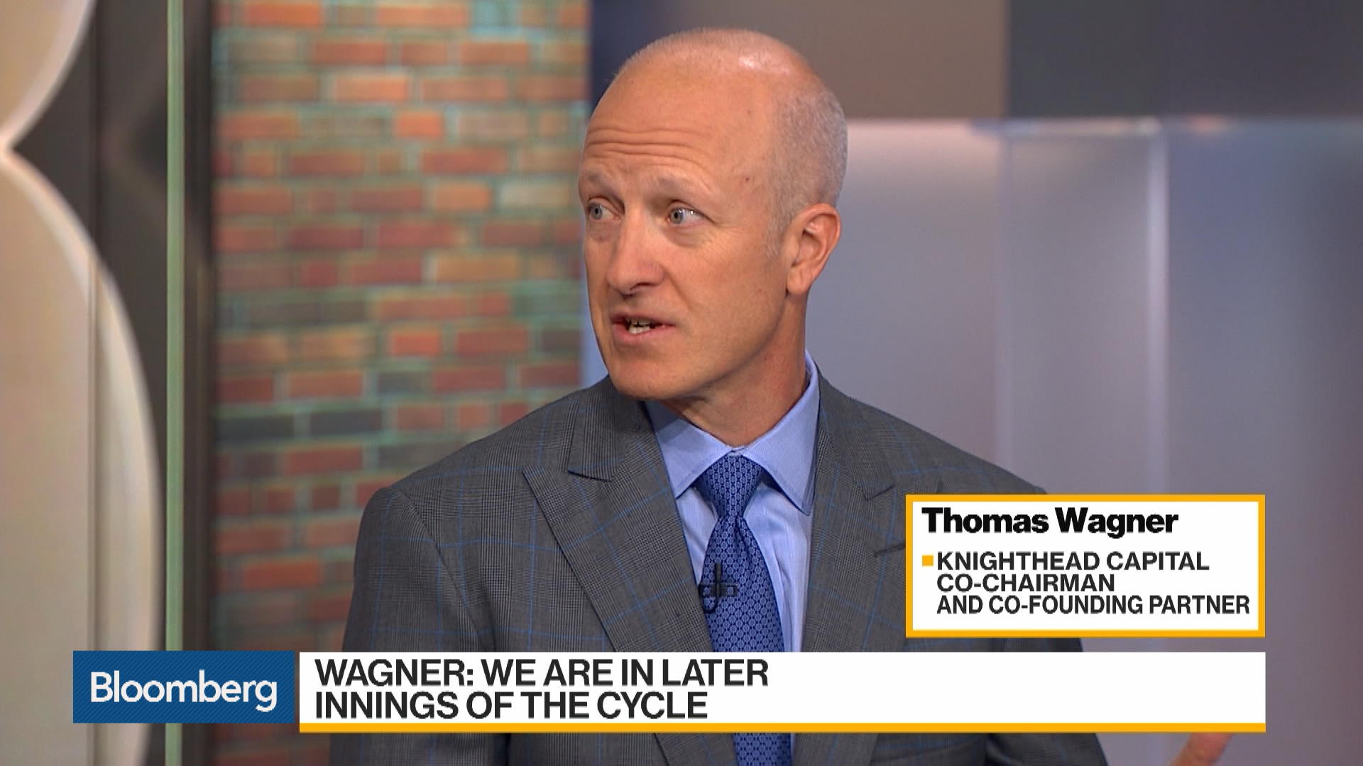 Wagner Sees Recession Triggering Marketwide Distressed Debt Opportunity Bloomberg