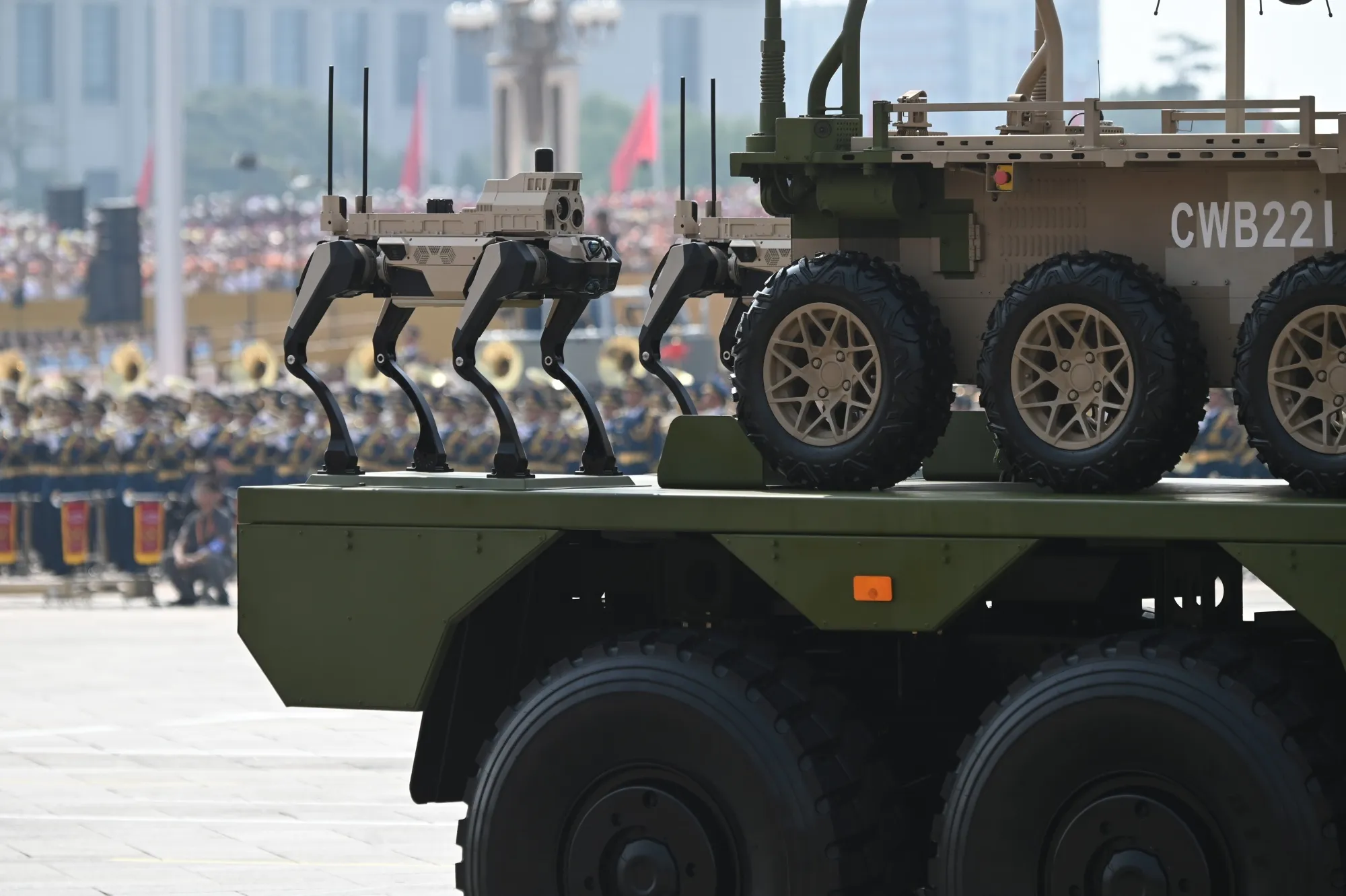 Military parade in Beijing