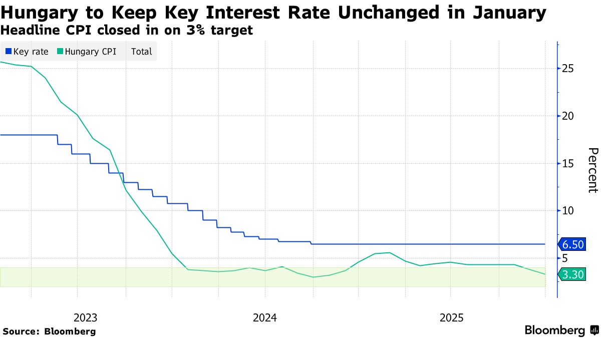 Hungary to Delay Rate Cut on Inflation Doubts: Decision Guide - Bloomberg
