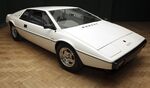 The white 1976 Lotus Esprit car from the 1977 film The Spy Who Loved Me.&nbsp;