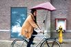 An Umbrella for Two-Wheeled Road Warriors