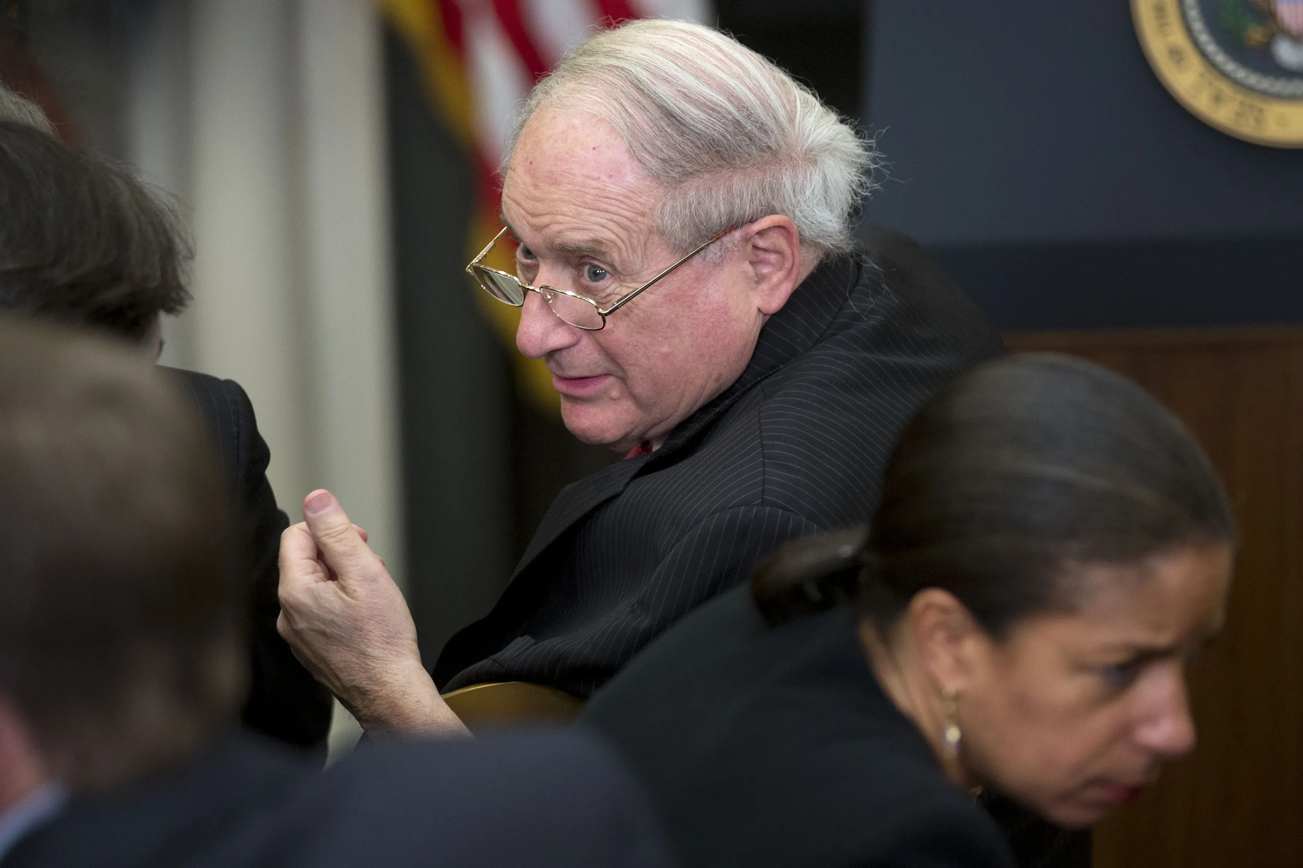 Senator Carl Levin in 2014.