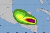 relates to Hurricane Lisa Makes Landfall in Belize With High Winds, Rain