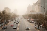Beijing Sees Orange as Sandstorm Brings Worst Air Since 2017