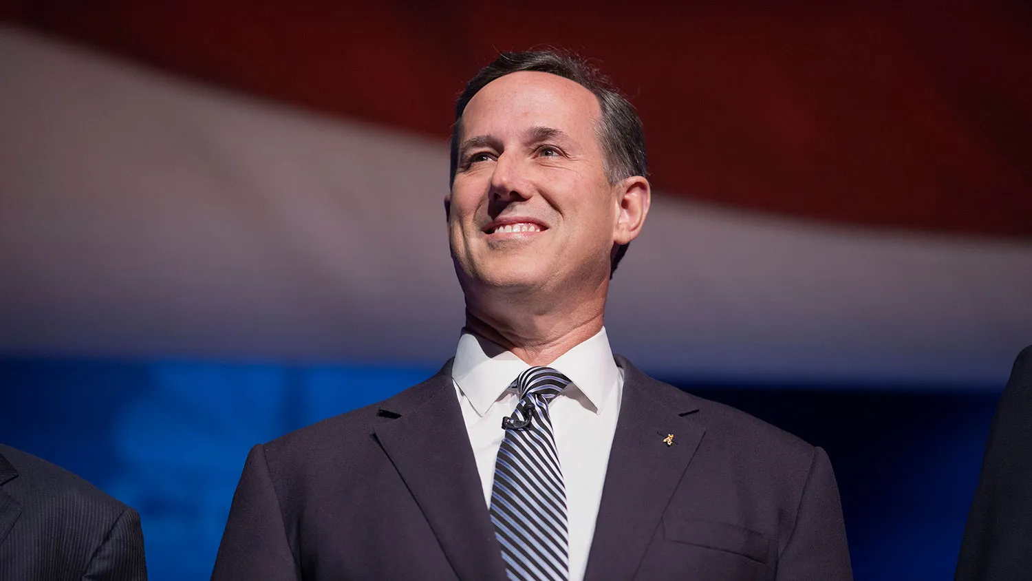 Former Senator Rick Santorum appears at a debate in Boulder, Colorado, on Oct. 28, 2015.

