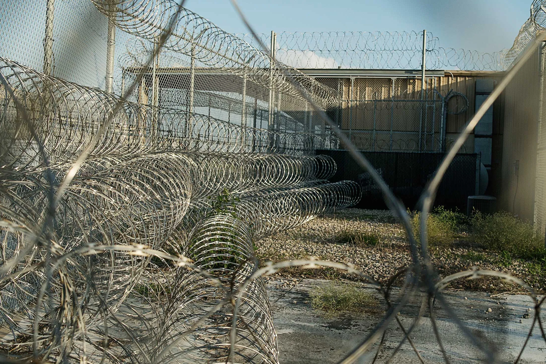The empty Management &amp; Training Corp. prison in Raymondville, Texas.