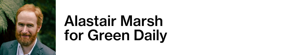 Alastair Marsh for Green Daily