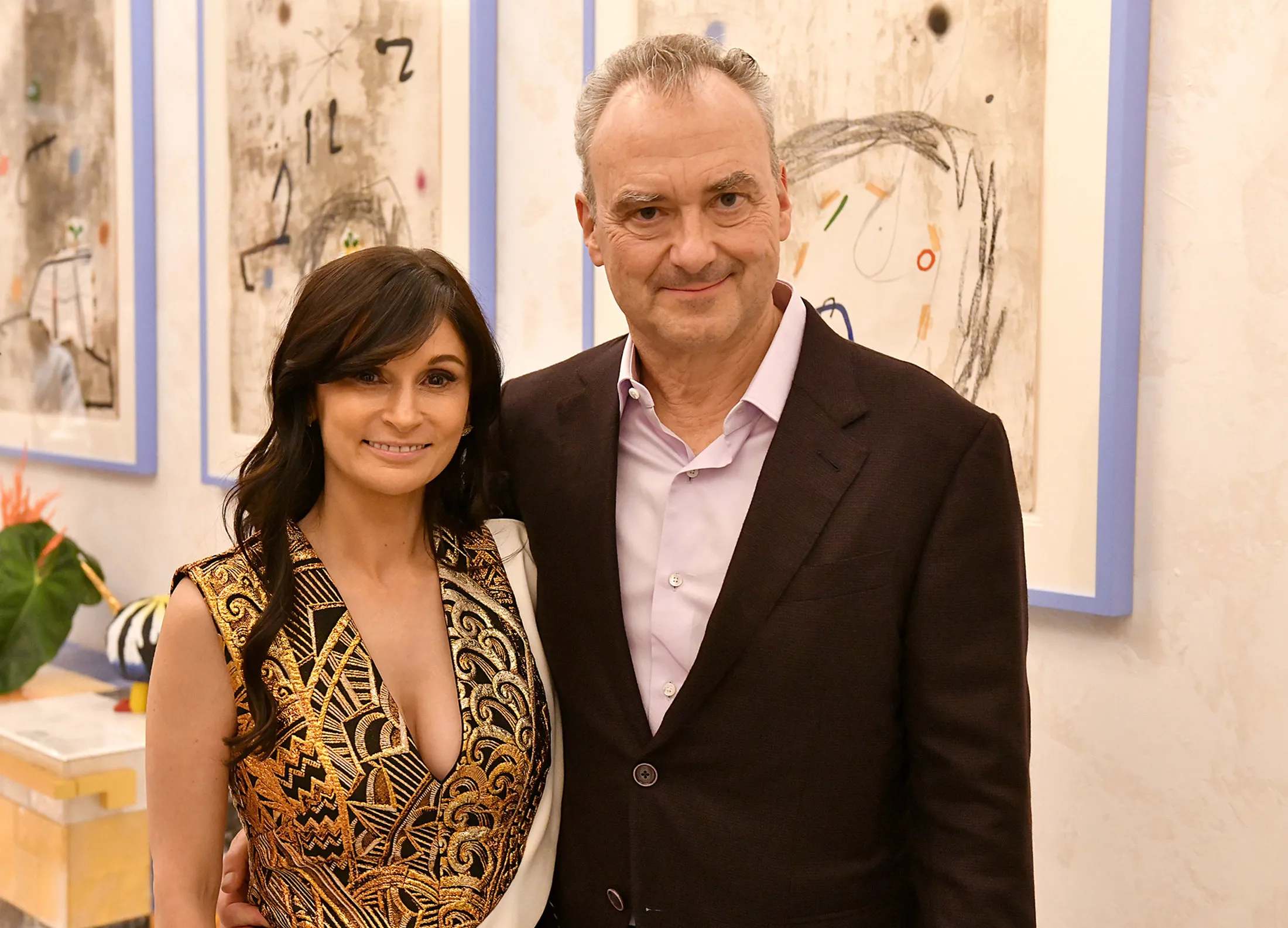Elite CEO Julia Haart and Chairman Silvio Scaglia&nbsp;