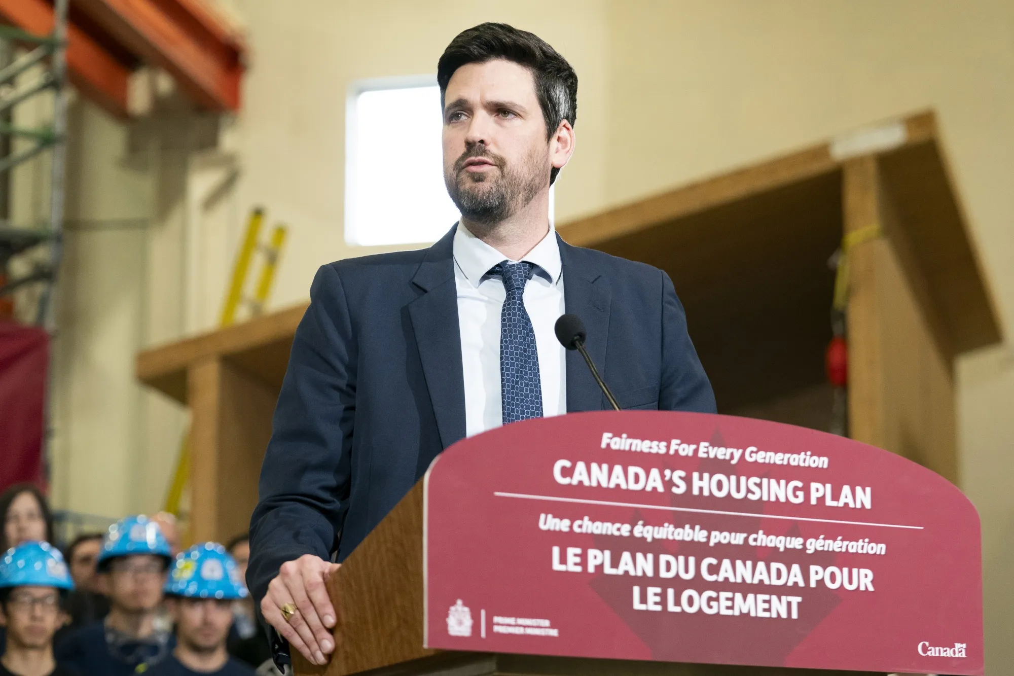 Sean Fraser, Canada’s housing minister.