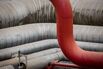 Gas pipes 