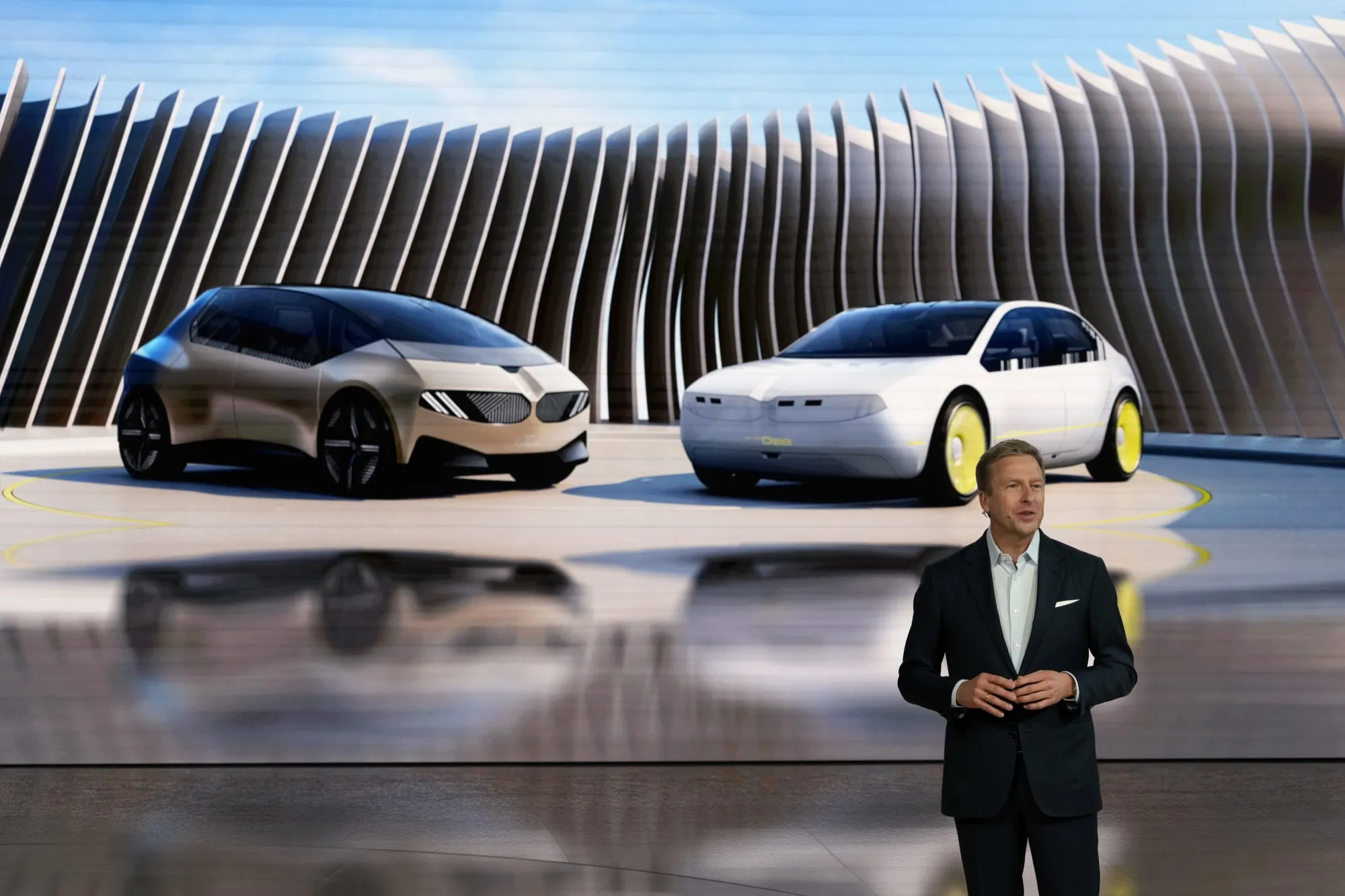 BMW CEO Oliver Zipse at the Beijing auto show in April.