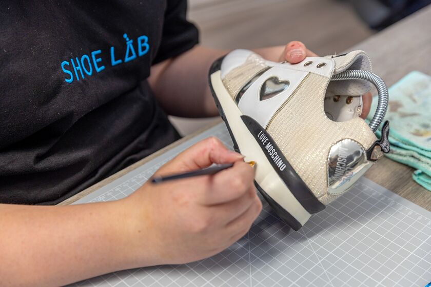 Inside Shoe Lab: Where Celebrities Go to Fix Their £5,000 Sneakers