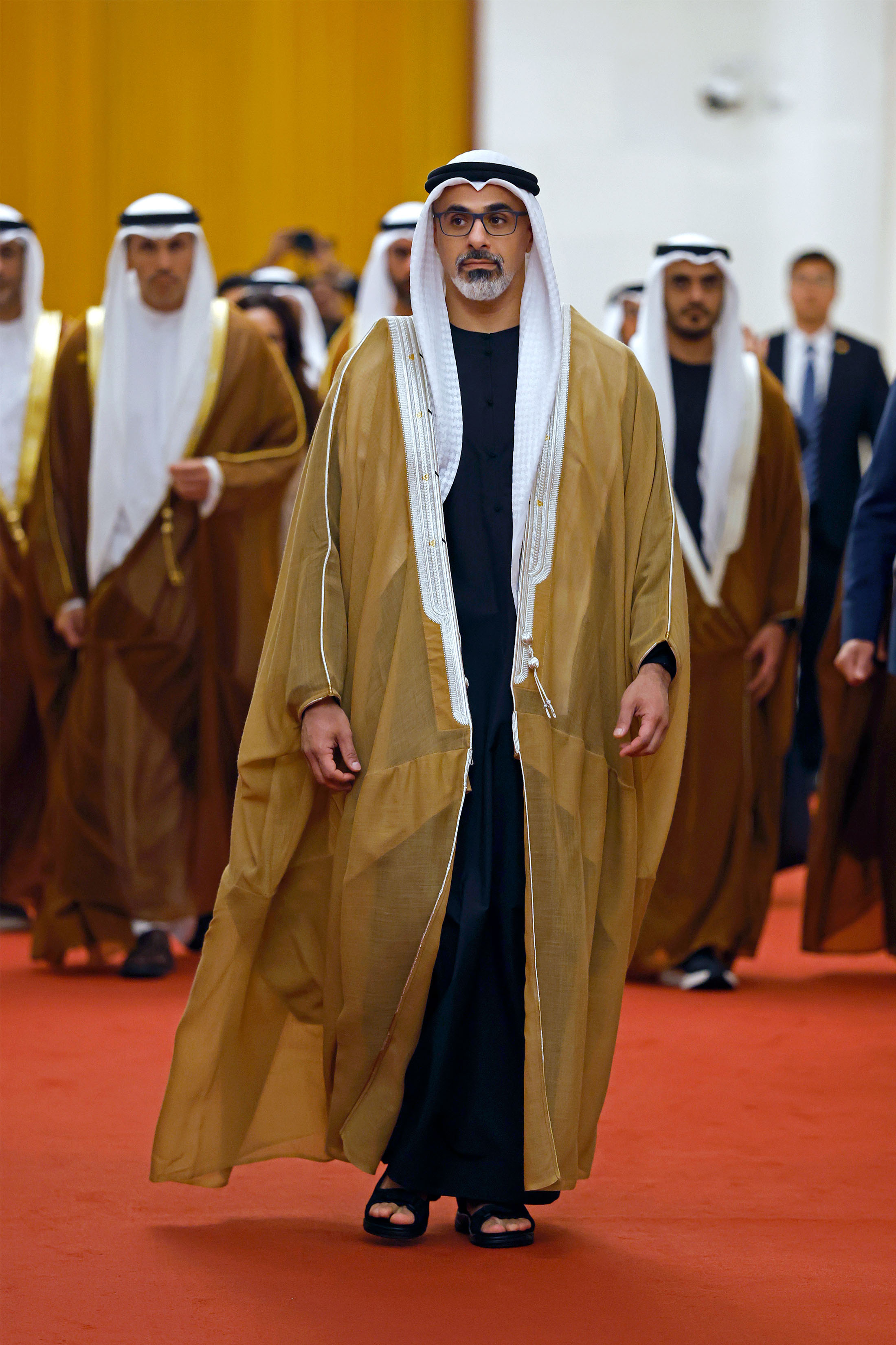 Abu Dhabi Crown Prince Sheikh Khaled bin Mohamed Al Nahyan.