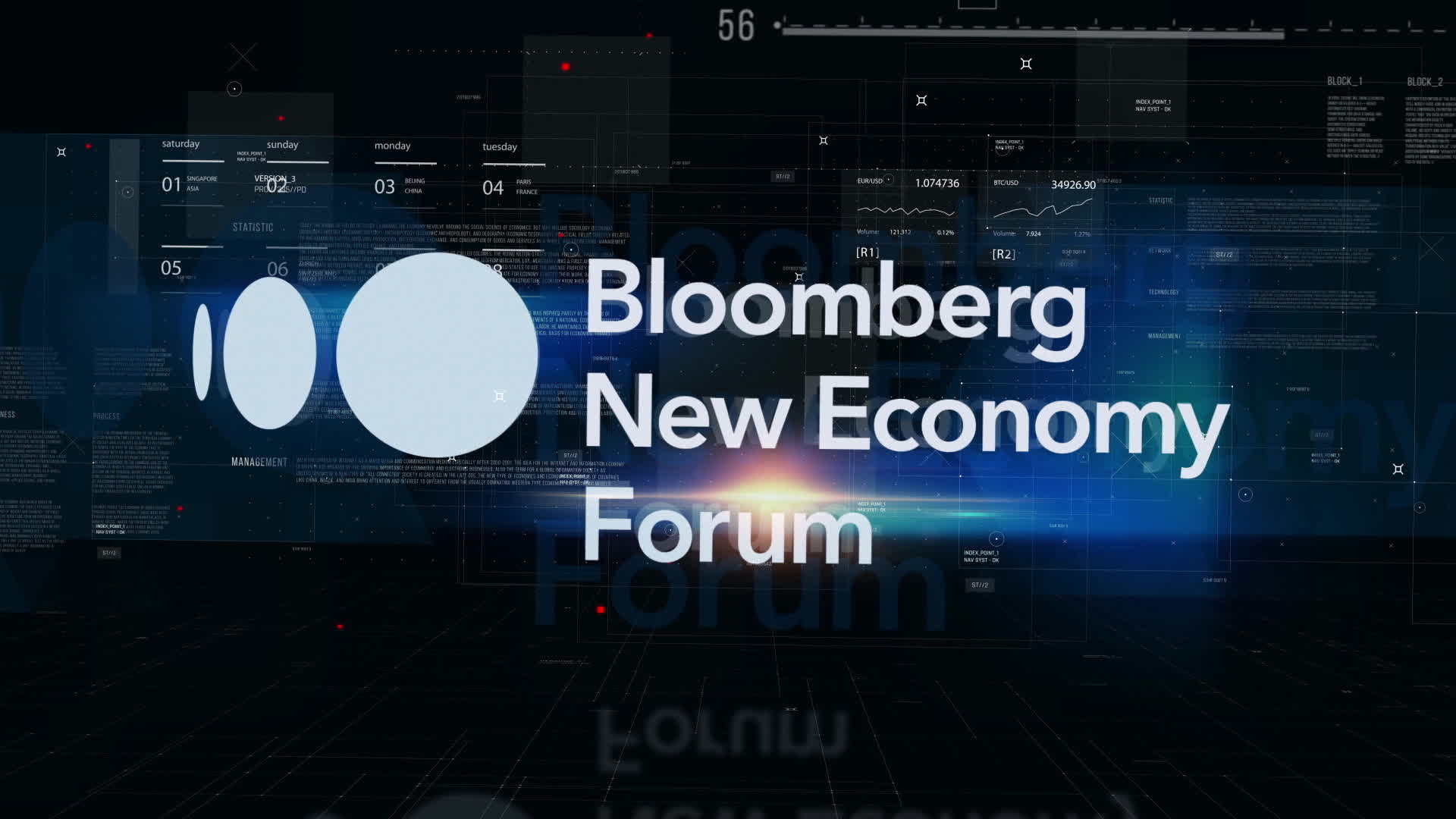 Watch 2023 Bloomberg New Economy Forum Highlights - Bloomberg