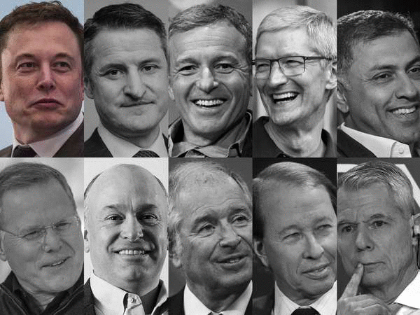 The Highest Paid U.S. CEOs of 2018: Bloomberg Pay Index