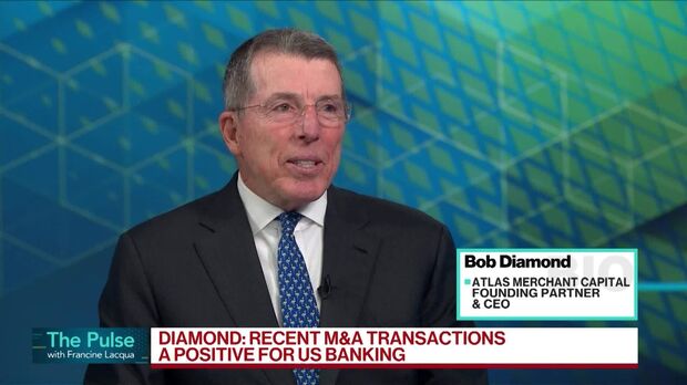Bob Diamond Sees M&A Taking Out 3,000 US Banks in Trump Era