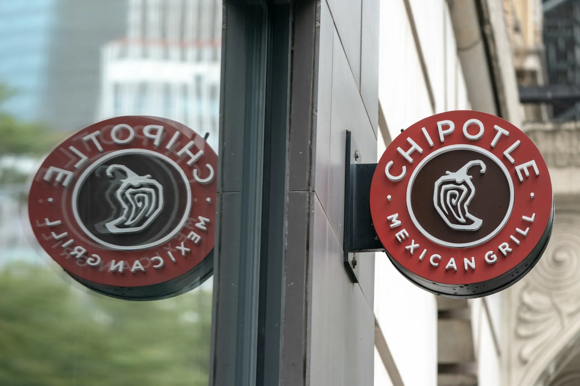 A Chipotle restaurant in New York.