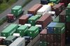 Images Of Container Terminal Ahead Of The Release Of Japan Trade Figures