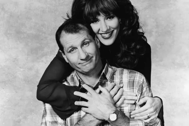 Ed O'Neill and Katey Sagal for the television series 'Married with Children', in 1993