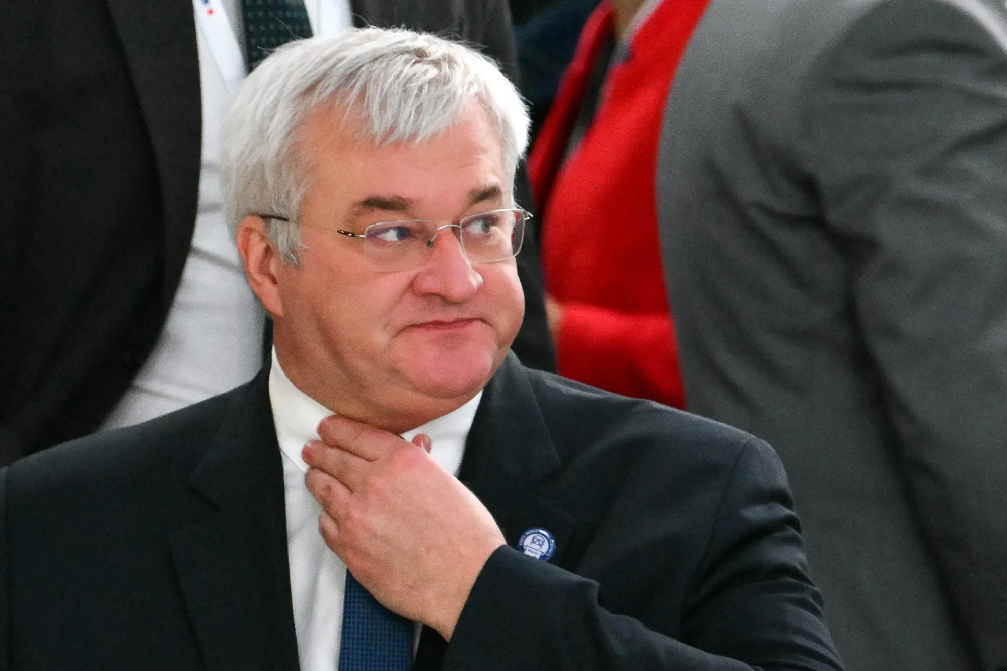 Andrii Sybiha attends the OSCE summit in Malta, on Dec. 5.