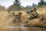 The Armed Forces' combat battalion trains&nbsp;in Jutland, Denmark on March 1.