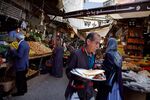 A food market&nbsp;in Amman, Jordan