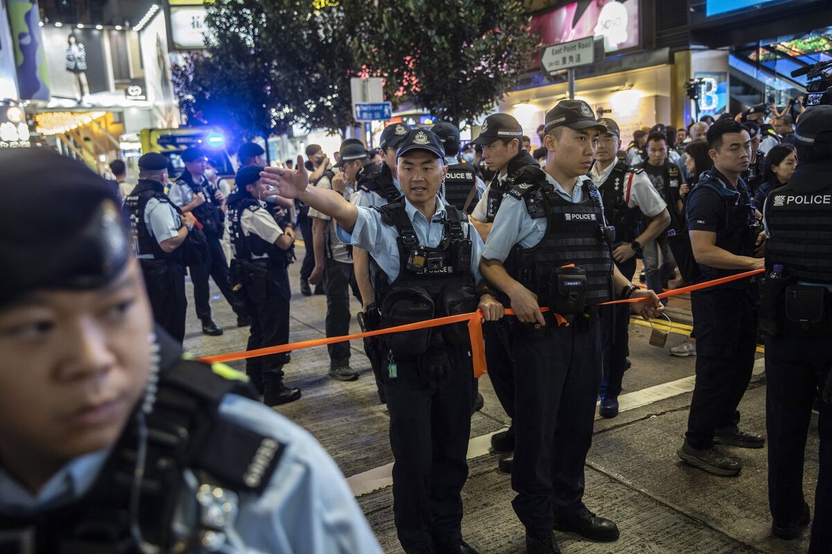 Hong Kong Arrests Protester With New Security Law for First Time ...