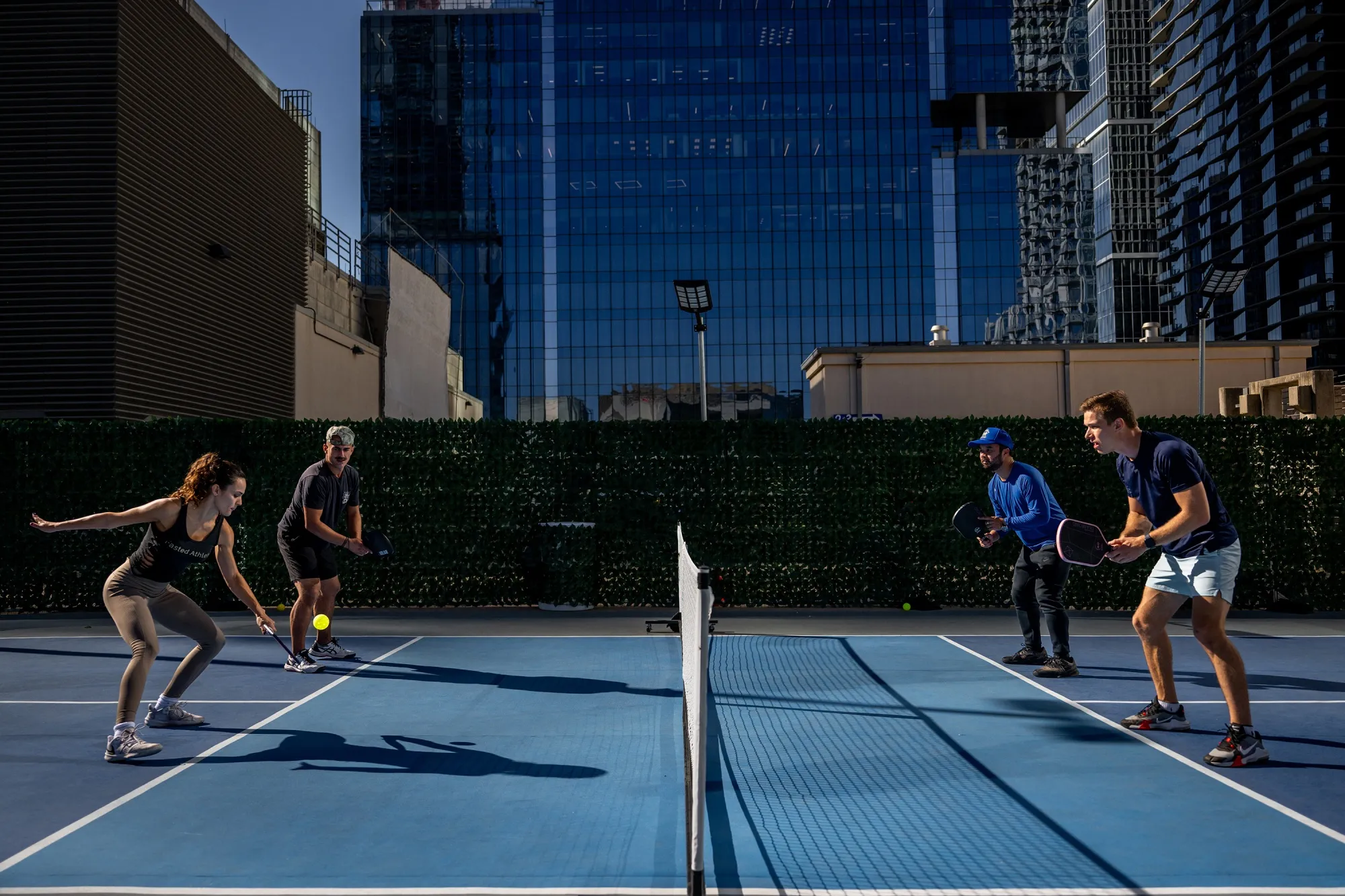 Traditional office holiday parties? Out. Pickleball lessons and guacamole-making contests? In.