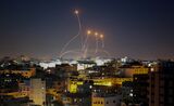 Israeli Air Strike In Gaza, Palestine