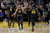 Curry, Warriors Hold Off Jokic, Eliminate Nuggets in Game 5