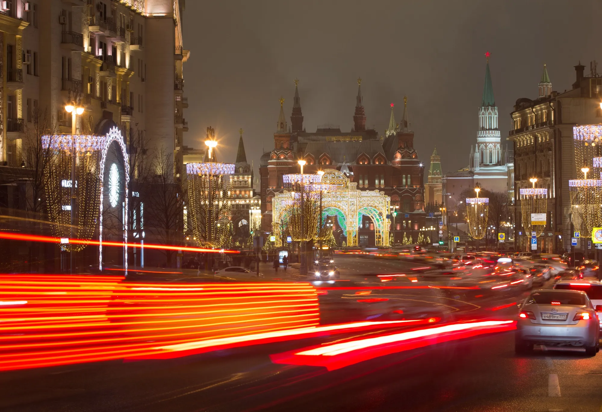 Moscow is ranked as the world’s second-worst city for traffic congestion.