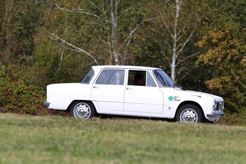 The Alfa Romeo Giulia TI Super (1965).