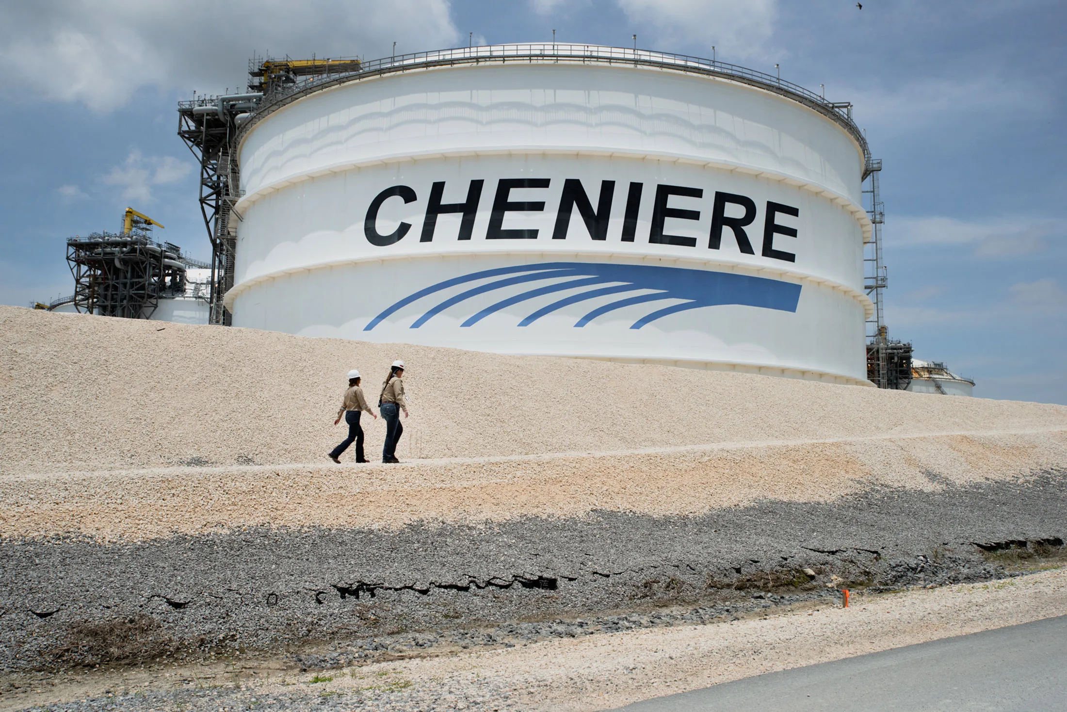 Cheniere Energy’s liquefied natural gas facility in Cameron Parish.