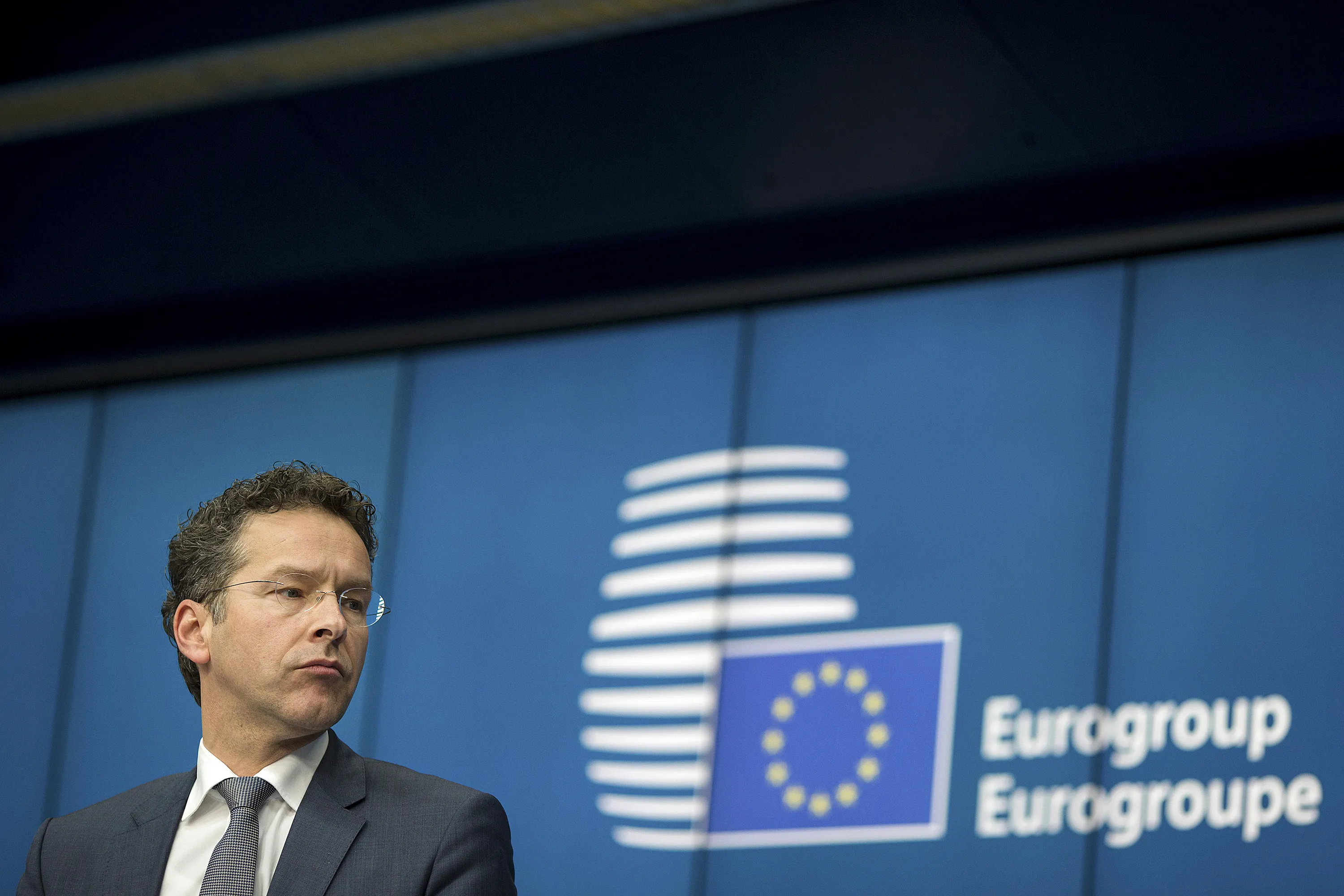 Jeroen Dijsselbloem, Dutch Finance Minister and President of the Eurogroup.
