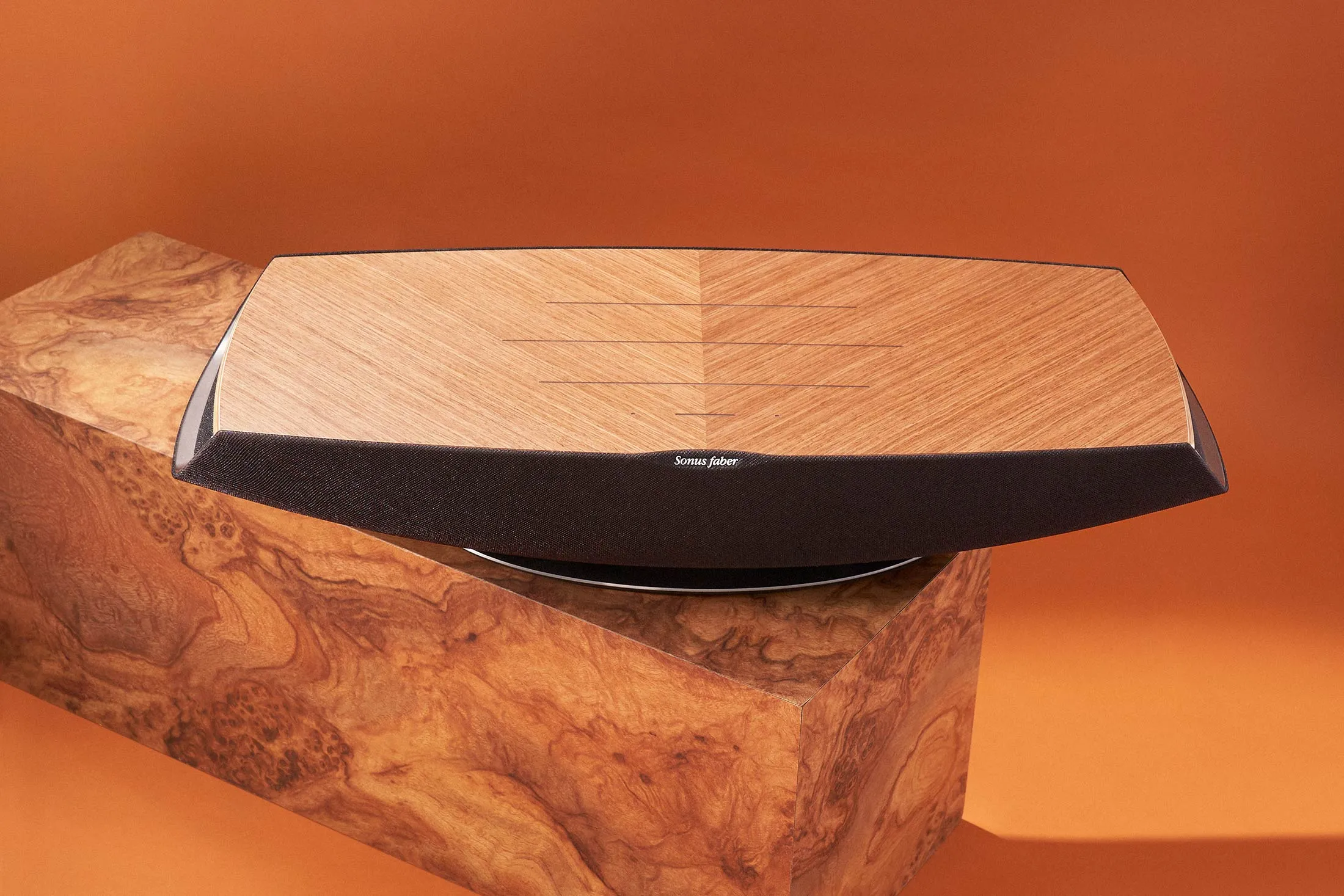 The Sonus Faber speaker.