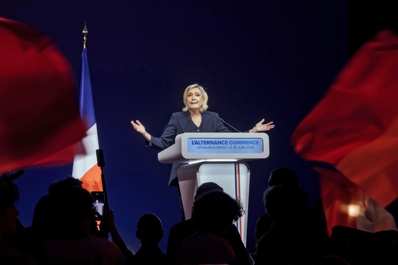 Marine Le Pen, leader of National Rally