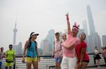 Participants at the ShanghaiPRIDE.