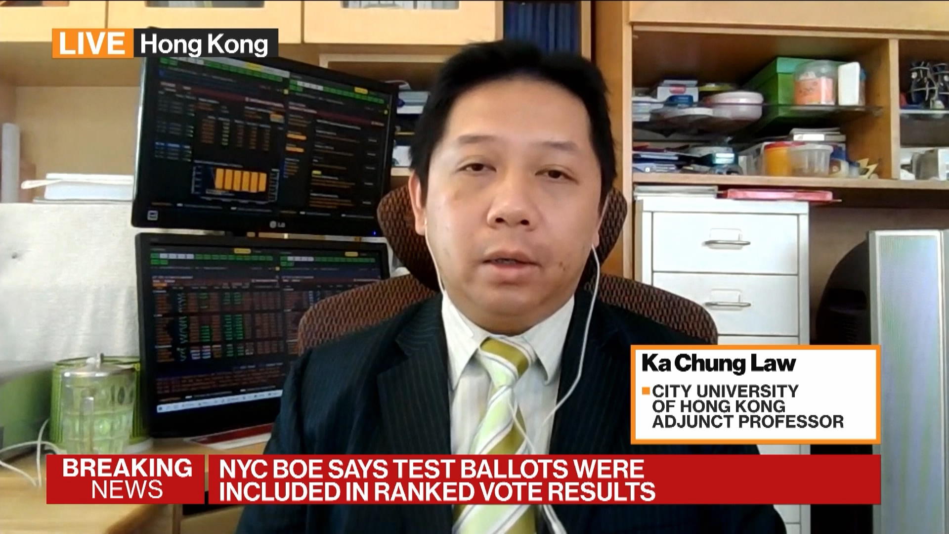 Economist Ka Chung Law Discusses the Future of Hong Kong