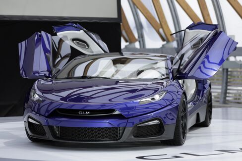 開発中のEV「GLM G4」