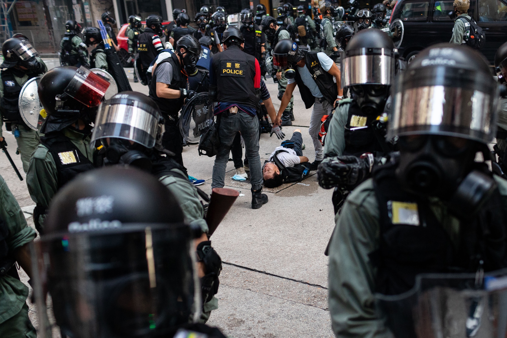 Hong Kong Protests Set To Escalate As Shooting Stirs Anger - Bloomberg