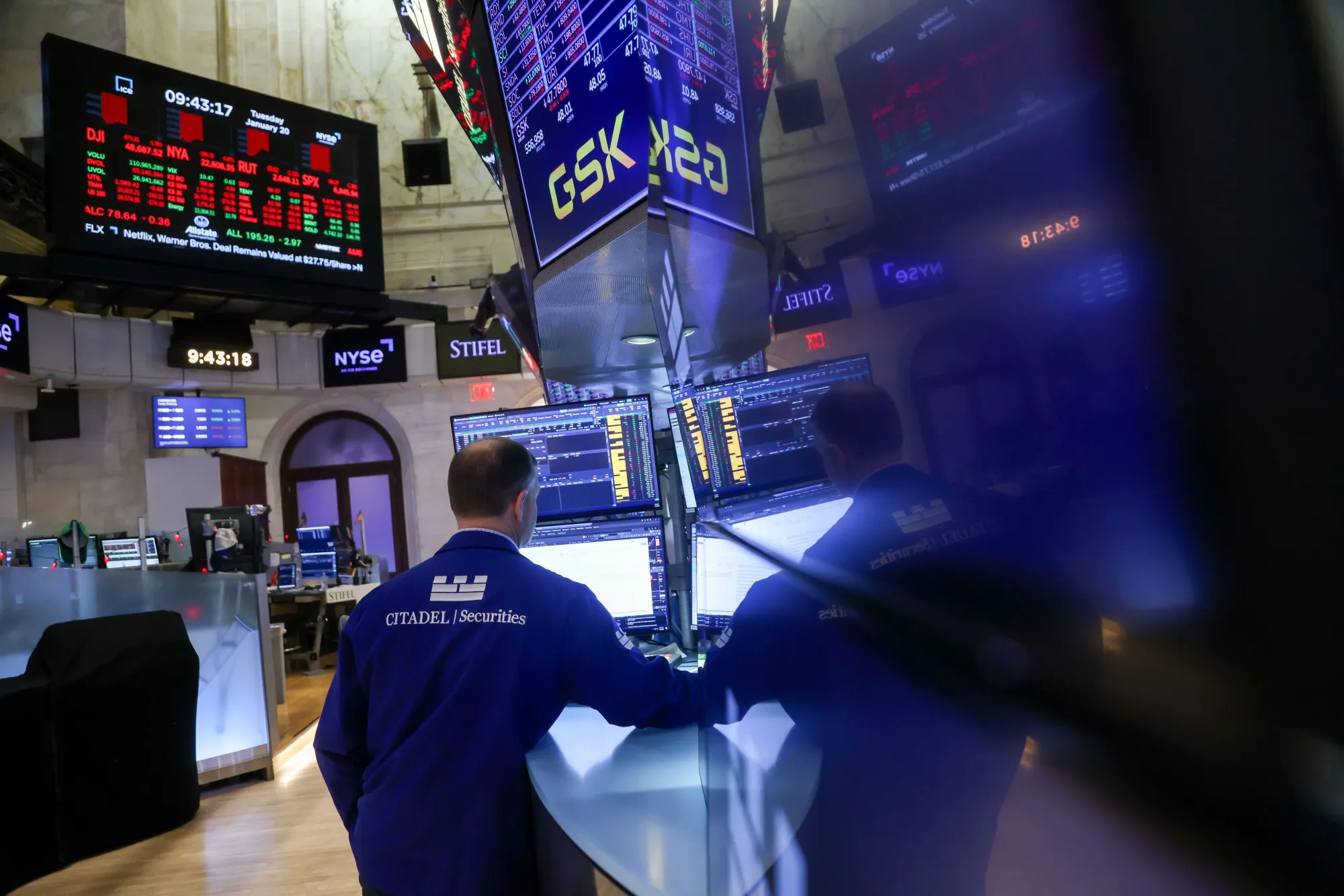 Stock Market Today: Dow, S&P Live Updates for Jan. 21 - Bloomberg