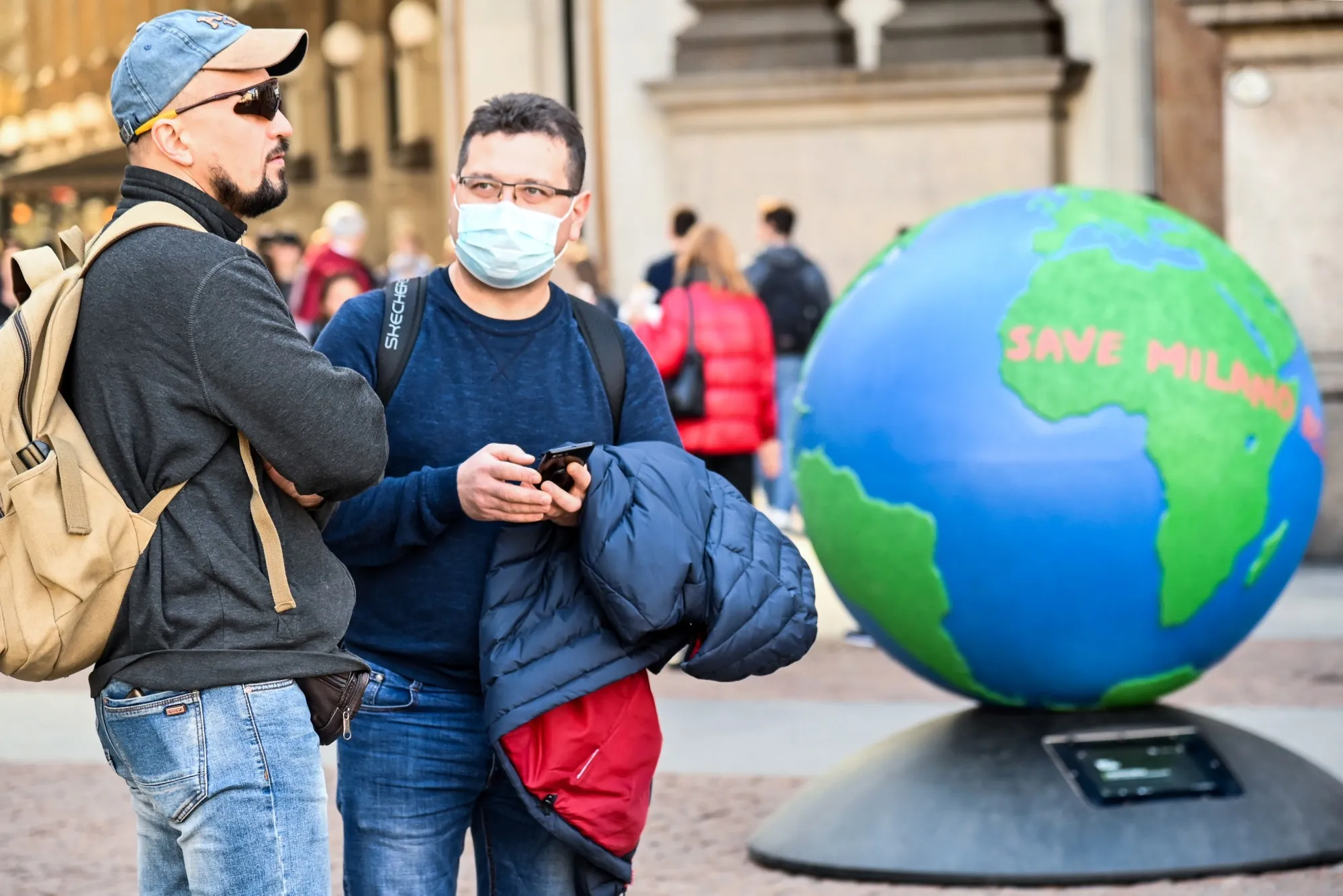 The fight goes global.