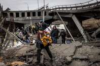 Civilian Evacuations Continue In Irpin The Day After Deadly Shelling